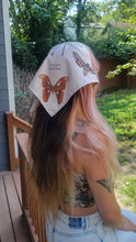 Load image into Gallery viewer, “Mushrooms and Moths” Eco Bandana | (sexy &amp; smart fairies) COLLECTION