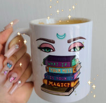 Load image into Gallery viewer, 🌟🪄 "Manifesting My Dreams And Minding My Business" Double-Sided Mug (O.G. Classic/First Mug Ever/Bestseller)