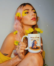 Load image into Gallery viewer, 💙🐝 “Trust Yourself” Double-Sided Mug (classic artwork from my bestselling oracle deck)