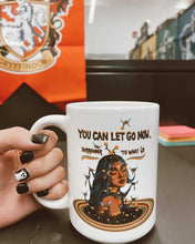 Load image into Gallery viewer, 💙🐝 “Trust Yourself” Double-Sided Mug (classic artwork from my bestselling oracle deck)