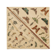 Load image into Gallery viewer, “Mushrooms and Moths” Eco Bandana | (sexy &amp; smart fairies) COLLECTION