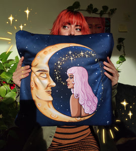 Dreamy “Strange Brilliance” Pillow | Designed By Alexis Rakun