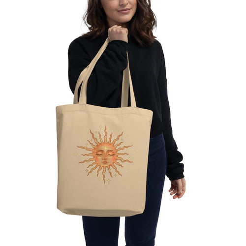 “Power of The Sun” Eco-Tote Bag | (biodegradable fabric)
