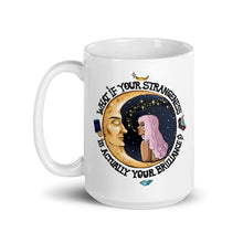 Load image into Gallery viewer, &quot;Strange Brilliance&quot; Double-Sided Mug | By Alexis Rakun